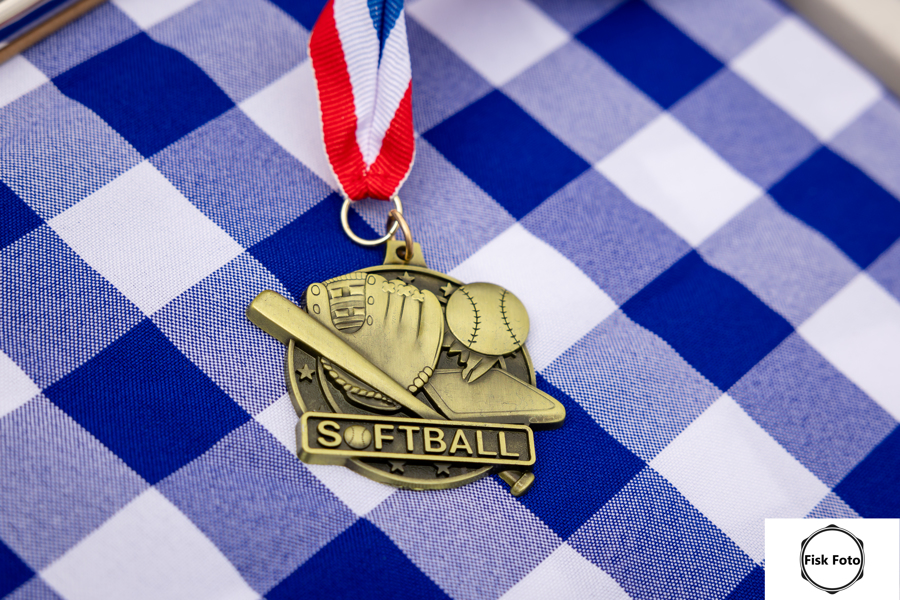 Softball pin